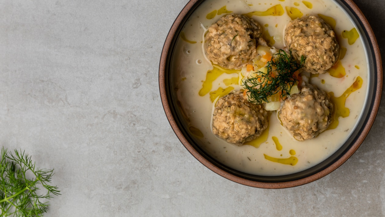 Γιουβαρλάκια με Ginger και Αβγολέμονο